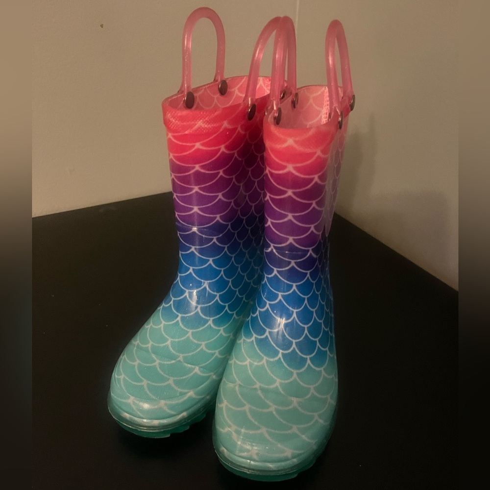 Girl Light-Up Rain Boots